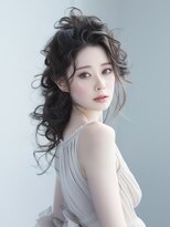 アルトリスト(Altruist Aging×HAIR&SPA)&nbsp;★ダークアッシュ大人ガーリーボブ着物ミディアムレイヤーカット