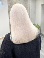 ソル ジングウマエ(SOL JINGUMAE)&nbsp;《ダメージレス◎》ケアブリーチで作るホワイトベージュ