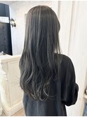 福山市Caary10代20代30代黒髪暗髪ゆるふわ美髪巻き髪ロングヘア