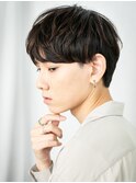 20代30代ナチュラル前髪パーマ爽やかスマートマッシュG北浦和