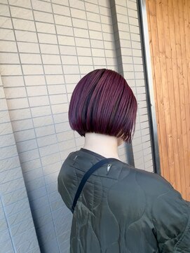 サニーズ(SUNNY'S by CONKS) ぷつりとミニボブ×アンブレラカラー