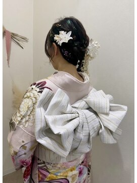 ウル(ulu) 振袖 ヘアセット