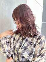 エイト ヘアサロン 渋谷本店(EIGHT)&nbsp;ブリーチ1回"ピンクブラウン"