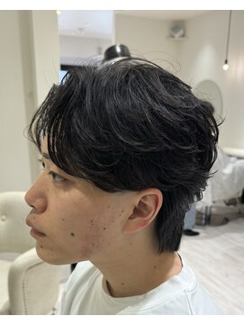 バース 梅田中崎町店(BIRTH) ニュアンスパーマセンターパートフェザーパーマ