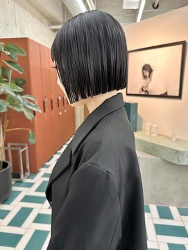 ノエ(noe) ホワイトグレージュ/デジタルパーマ/チェリーブラウン/栄c124