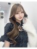 【リキ限定】カット+ケアカラー+Aujuaトリートメント￥１００００