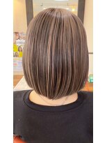 ヘアスタジオブービー&nbsp;ツヤ感ハイライトボブ