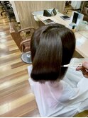 エイジング毛でもまとまりのある髪に！/髪質改善/縮毛矯正