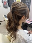 パーティーヘアセット