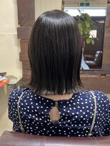 ジーナ 福岡天神(Zina) 《ショート/ボブ》切りっぱなしボブ