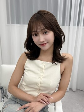 アマトウキョウスマートサロン(AMA TOKYO×Smart Salon) くびれレイヤー/顔まわりカット/レイヤーカット/小顔ヘア