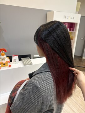 アヴァンス 広島本通店(AVANCE.) 着物ヘア/大人ガーリー/ダークアッシュ/似合わせカット/広島