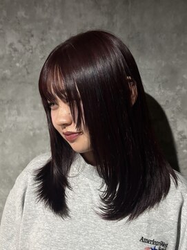 ヘアサロン コレハ(hair salon CoReha) 【ルージュボルドー】儀保