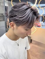 ラ キング(LA KING)&nbsp;MEN’S HAIR/サーフカール/刈り上げセンターパート/名古屋栄