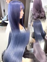 ラピス 福岡天神店(Lapis)&nbsp;ブルー/ラベンダー/髪質改善/ブリーチ/ダブルカラー