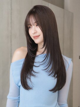 モードケイズ エミュー(MODE K's eau) 大人可愛いレイヤー似合わせ小顔カット摂津本山