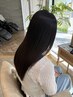 うねりが気になる方に、髪質改善+カット