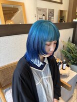 コスタエストオブリシェール(COSTA EST of RICHAIR)&nbsp;夏の派手髪デザインカラー