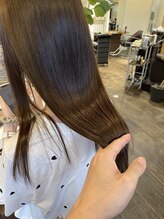 【カラー前と後の髪補修の徹底★】施術によるダメージをケアにて最小限に予防！サロン帰りの質感をキープ♪