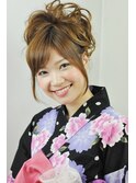 浴衣ヘアセット