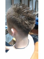 オリバ ヘアー(OLIBA HAIR) エッヂのきいたワイルド刈り上げ