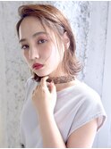 【19.Fierカット×外ハネフレンチボブ】髪質改善・学割も人気