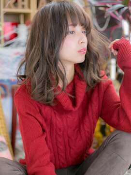 カバーヘア ブリス 戸田公園西口店(COVER HAIR bliss) ■bliss戸田公園9-28★■くせ毛風アシンメトリーセミディ/20代!