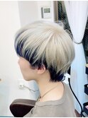 【Bella吉祥寺】シルバーカラー/インナーカラー/マッシュウルフ