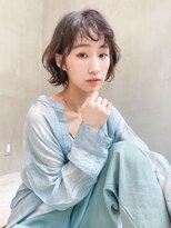 エース (ACE) ACE ショートボブ×透け感チョコブラウン