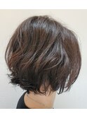 ゆるふわボブ/20代/30代/40代/50代/倉敷/南町