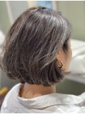 グラデーションボブスタイル