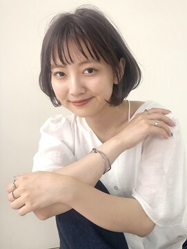 シスタ(SISTA) 【SiSTA】田中シースルーバングひし形ショートボブ