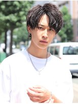 メンズフィール 南森町(MENS FEEL)&nbsp;大人センターパートナチュラルソフトスパイラルニュアンスパーマ