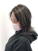 カルフール ロコ 草加西口店(Carrefour LOCO) ダークアッシュ/フェイスフレーミング/ハイライト/ムラシャン