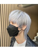 アクト(ACT) メンズ/ナチュラルウルフ/シルバーアッシュ/おしゃれショート