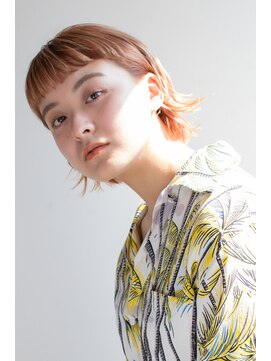 クシュ 所沢東口店(kusyu...) ダブルカラー×ハイライト×インナーカラー×ブリーチ×金髪ボブ