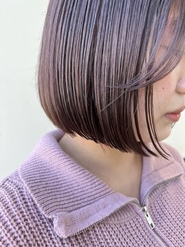 サラ ビューティ サイト 春日(SARA Beauty sight) lavender beige 〇 春カラーブリーチカラー 透明感カラー