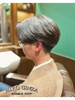 ヒロギンザバーバーショップ 神楽坂店(HIRO GINZA BARBER SHOP)&nbsp;韓国風センターパート