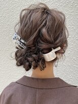 ゆるふわヘアセットお呼ばれヘア【肥田亜沙美】