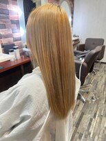 ヘアー リードレス(hair Re:dress)&nbsp;髪質改善ストレートロングツヤ感透明感ハイトーンカラー