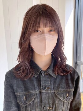 アルバム 池袋(ALBUM) ぱっつん前髪_大人ガーリーチョコレートプリカール_ba453421