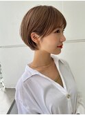 @abiru_sand/ショートボブ/くびれボブ/大人可愛い20代30代40代