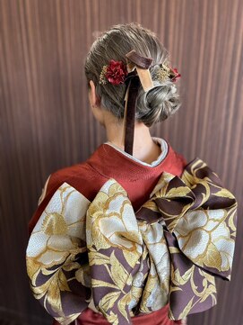 エフプロモーションフローラ(FLORA) はたちの集いヘアセット