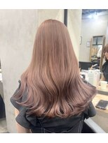 ロジッタ(ROJITHA)&nbsp;【ROJITHA表参道原宿】ミルクティーベージュ×ロングスタイル