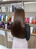 髪質改善ストレート