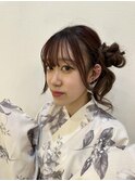 クラゲヘアアレンジ