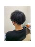 メンズ限定　カット＋デザインパーマ