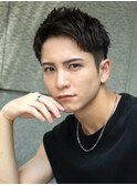 おしゃれショートアップバングビジネスショート