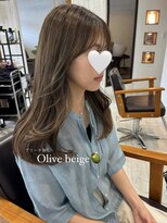シエル(Ciel) ブリーチ無しオリーブベージュ