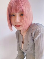 サロウィン 那覇店(SALOWIN)&nbsp;ピンクベージュ大人ガーリーニュアンスカラーメルティーカラー3